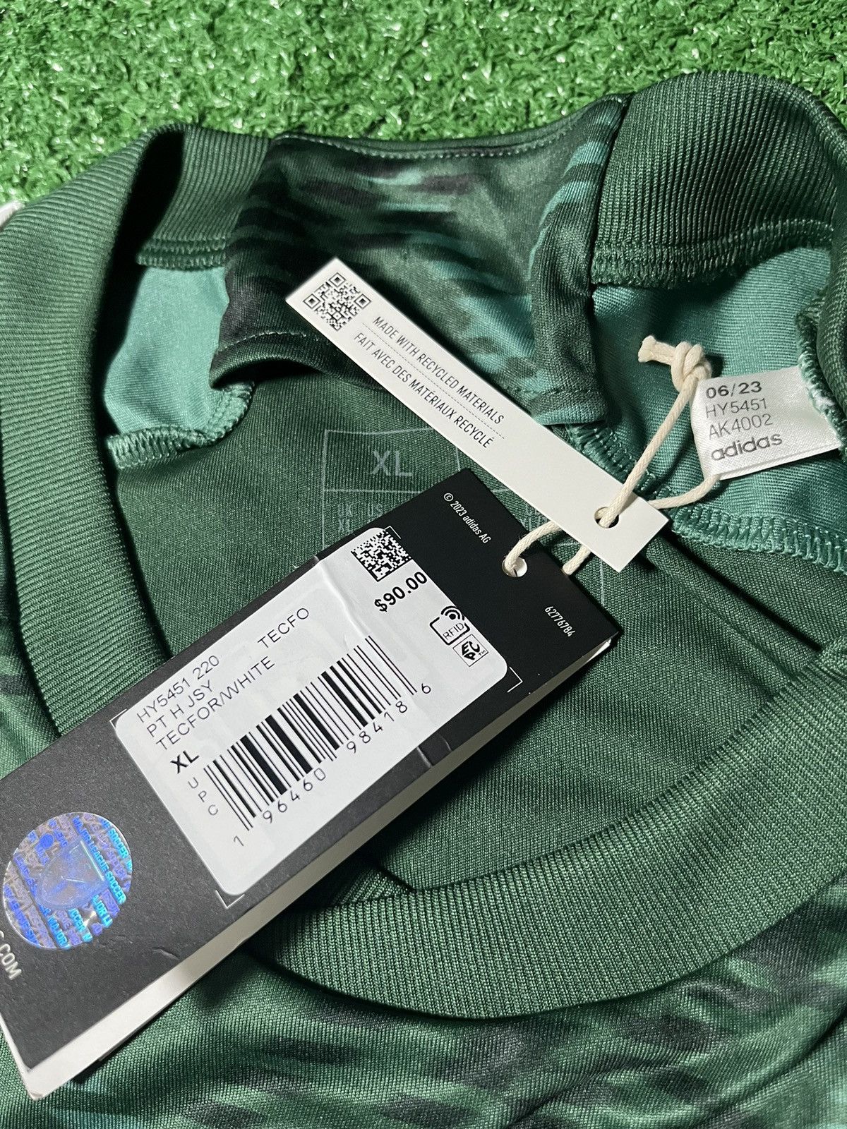 Adidas 2023 PORTLAND TIMBERS HOME JERSEY Size US XL / EU 56 / 4 - 4 Thumbnail