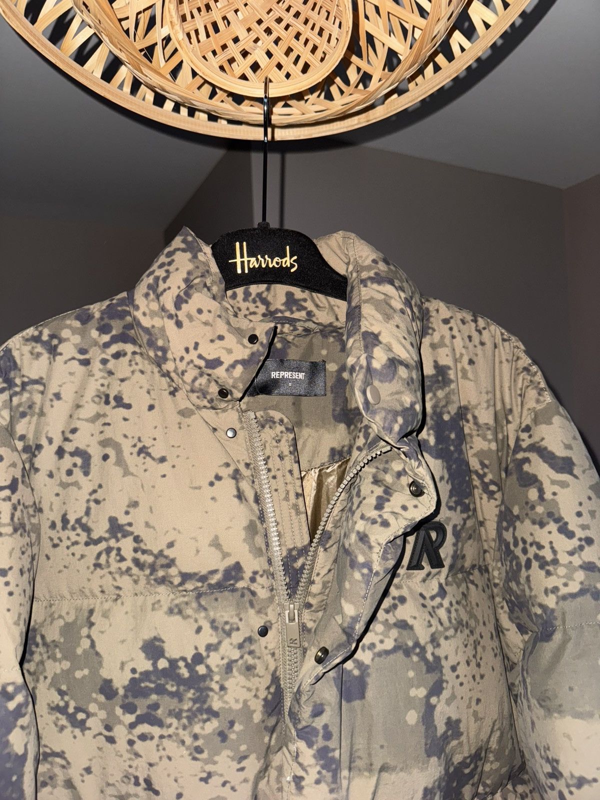 Represent Clo. Represent Brown Camo Puffer Jacket Size US S / EU 44-46 / 1 - 2 Thumbnail