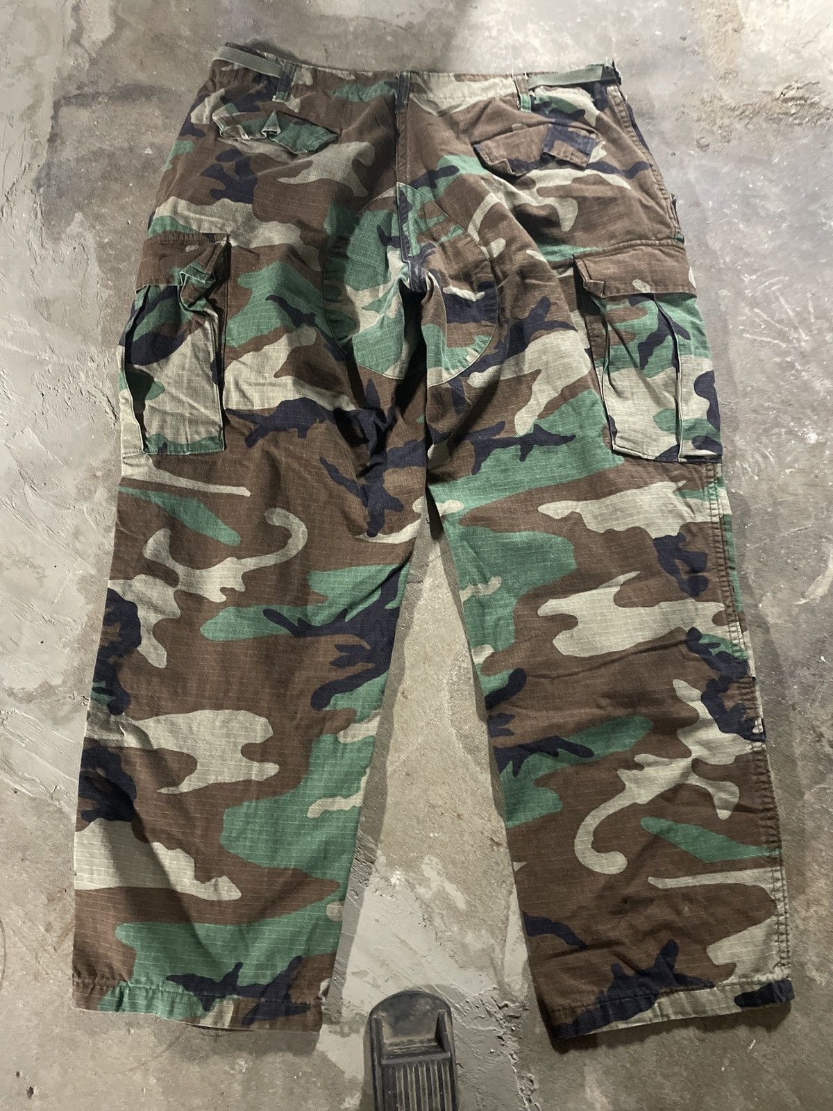 Vintage Camo Pants Size US 35 - 1 Thumbnail