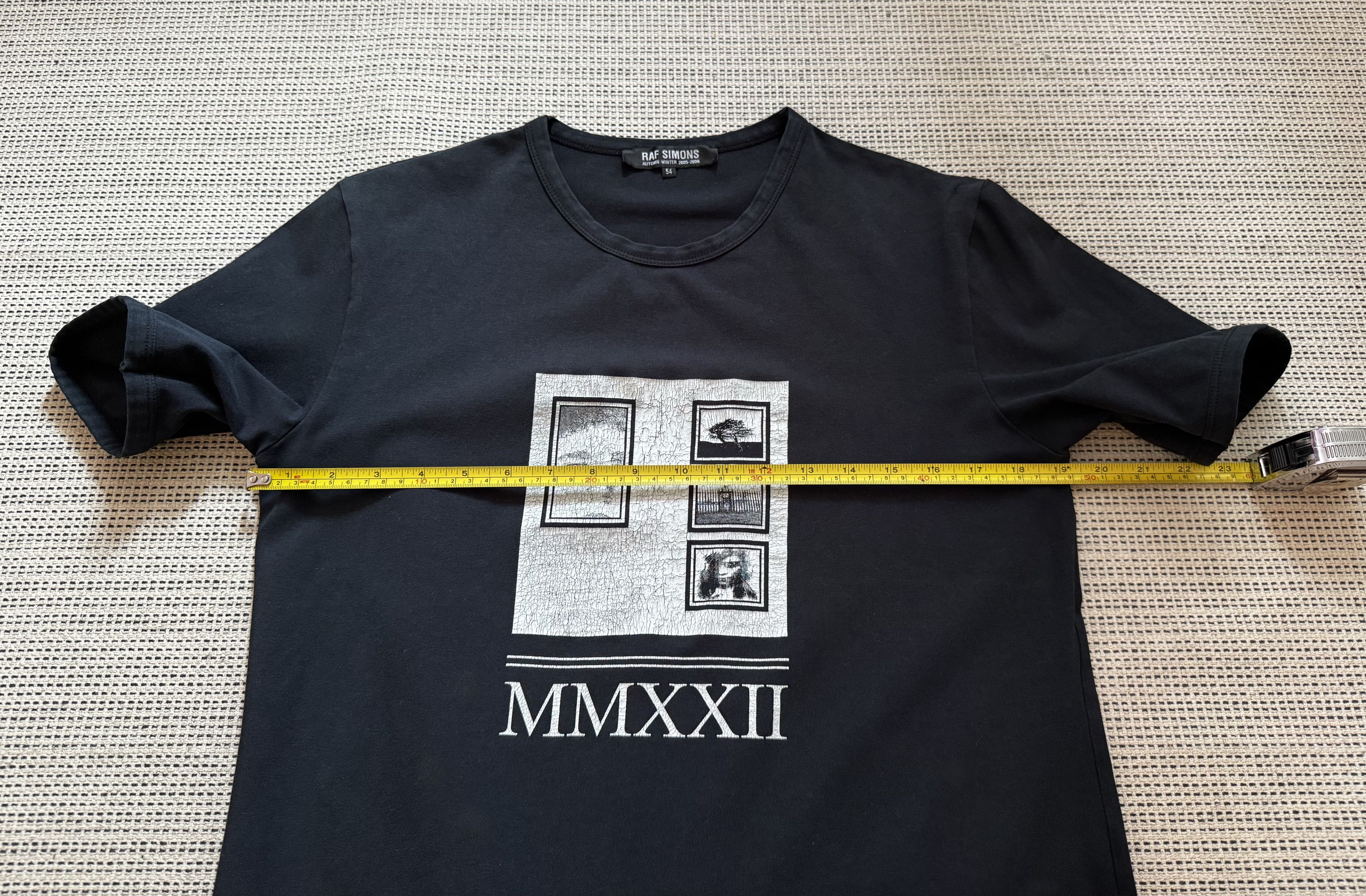 Raf Simons Archive Autumn Winter 2005-2006 MMXXII T-shirt (Medium) Size US L / EU 52-54 / 3 - 6 Thumbnail