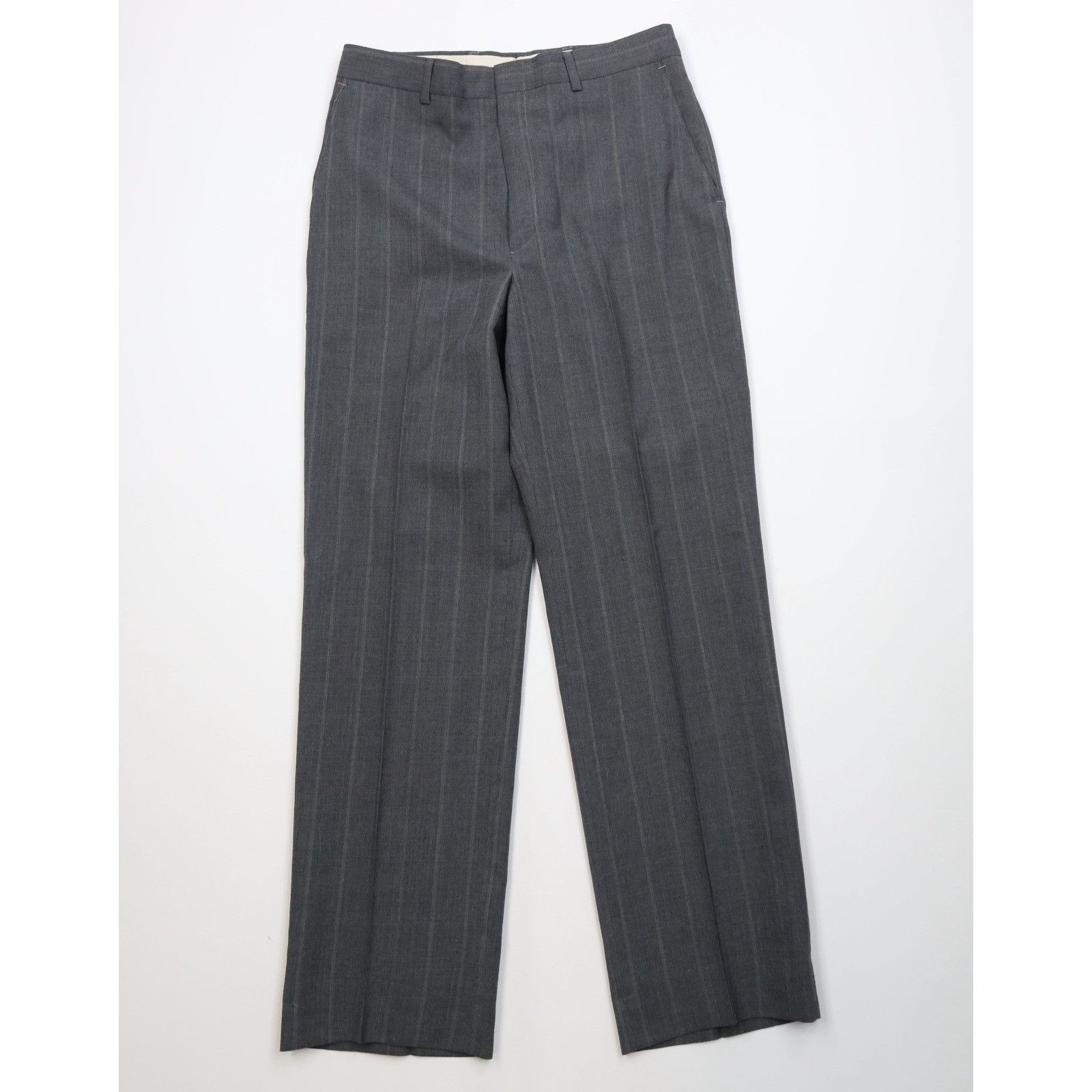 Vintage Vintage 90s Streetwear 2 Piece Wool Suit Wedding Striped Size 40R - 11 Thumbnail