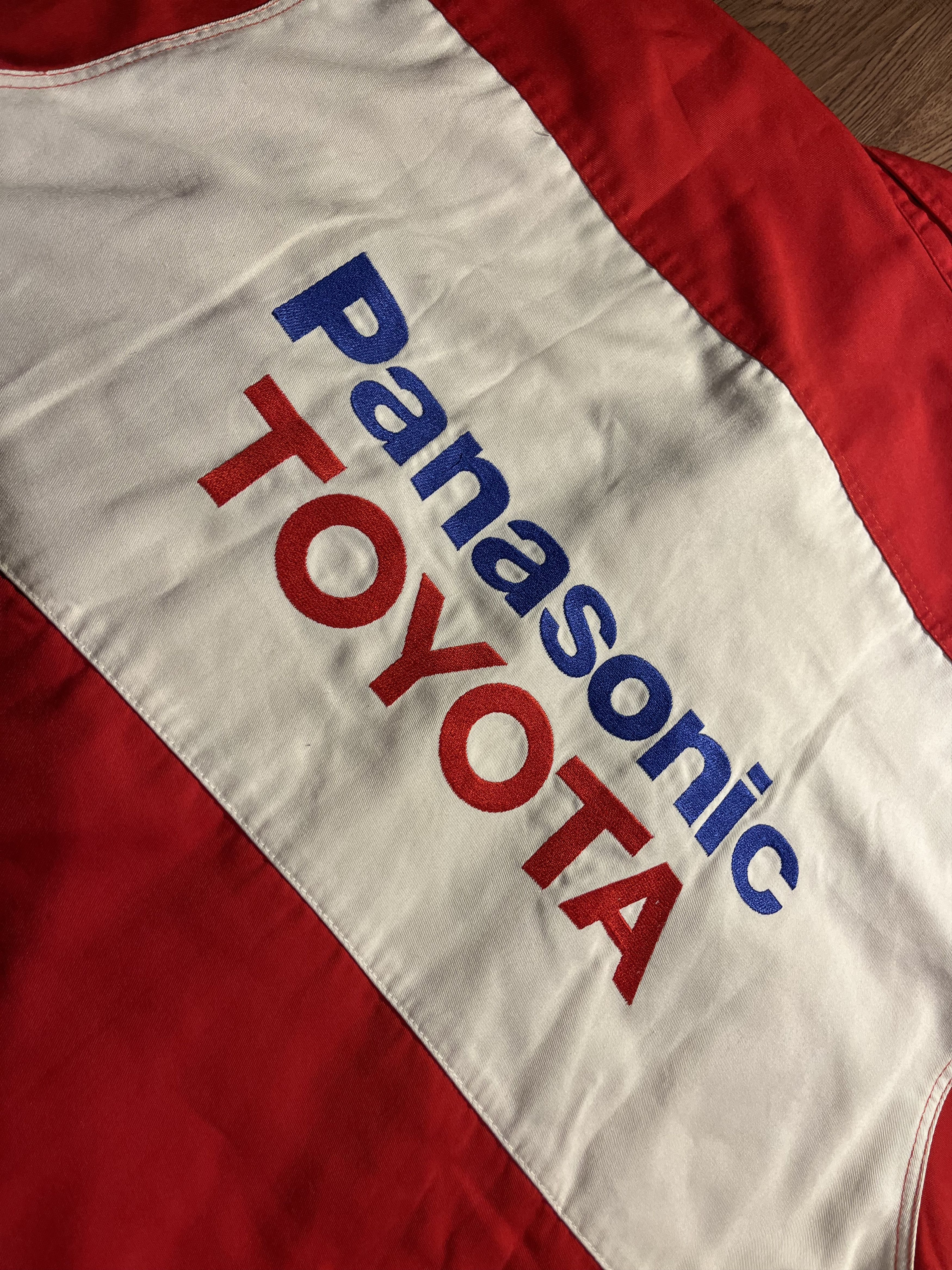 Japanese Brand Toyota Panasonic Racing Team Workshirt Size US XL / EU 56 / 4 - 2 Thumbnail