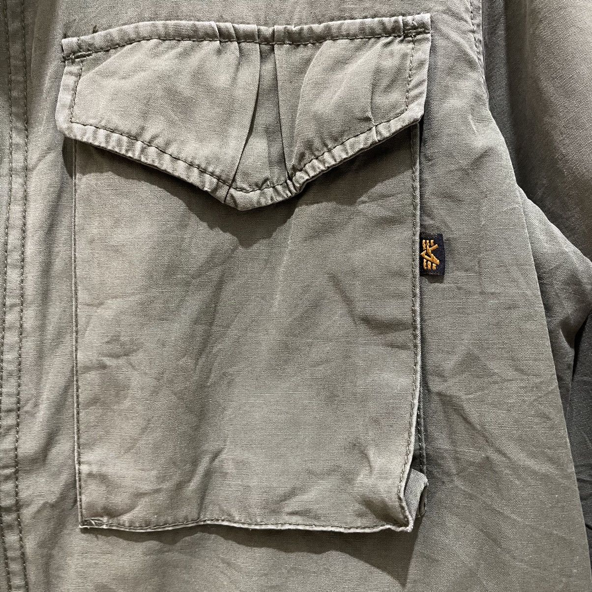 Alpha Industries × Vintage Vintage Alpha Industries OG Military Parka Jacket Size US L / EU 52-54 / 3 - 9 Thumbnail
