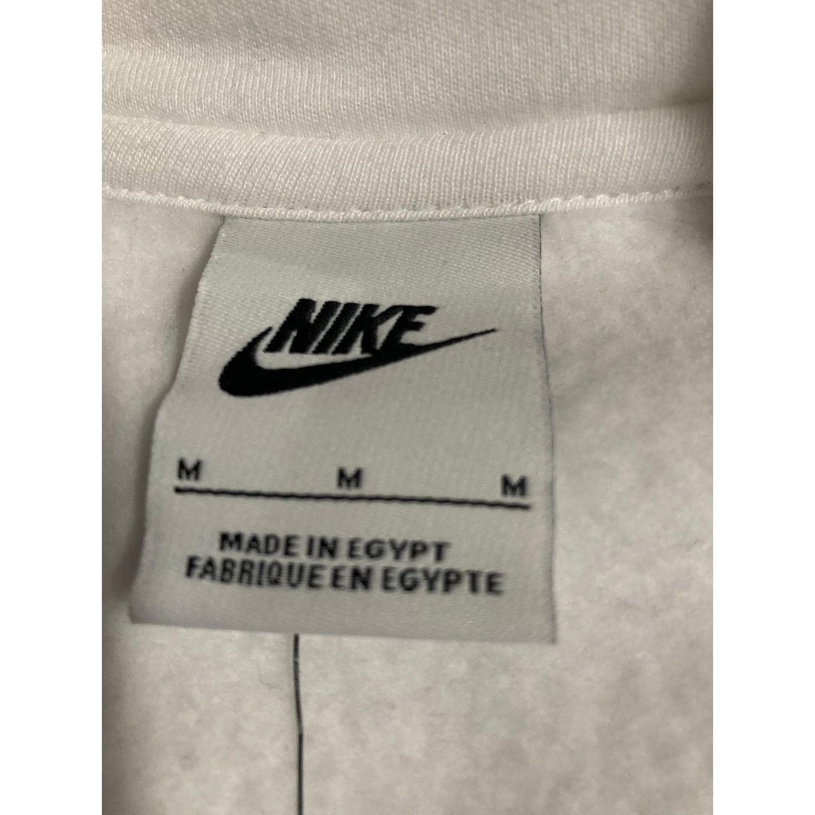Nike Nike Men's Med White Zip Up Standard Fit Hoodie - NWT Size US M / EU 48-50 / 2 - 7 Thumbnail