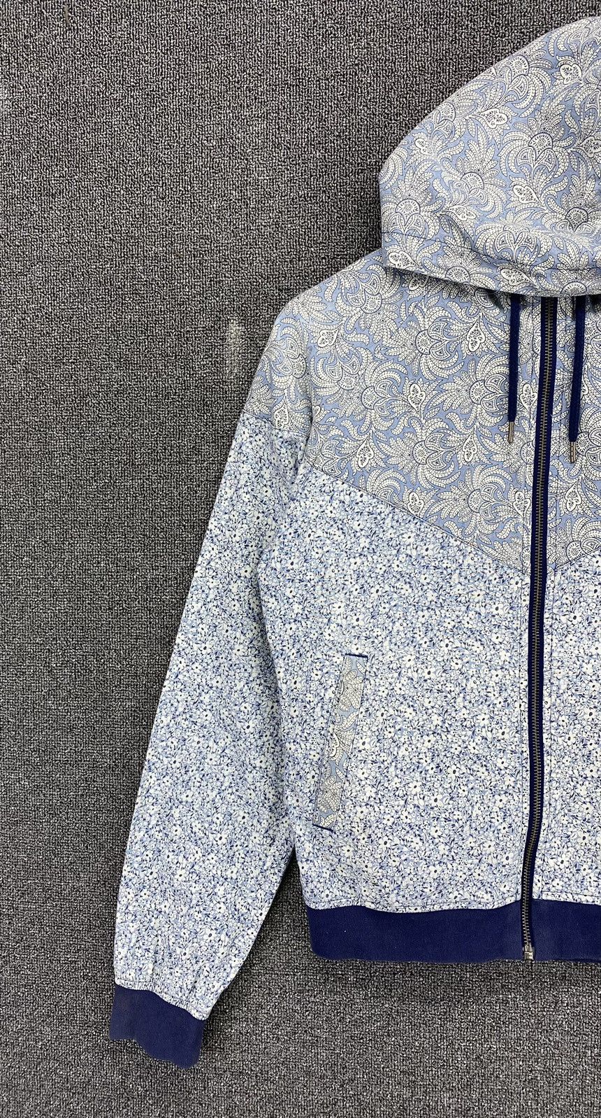 Nike Vintage Nike Paisley Hoodie Jacket Size L / US 10 / IT 46 - 3 Thumbnail