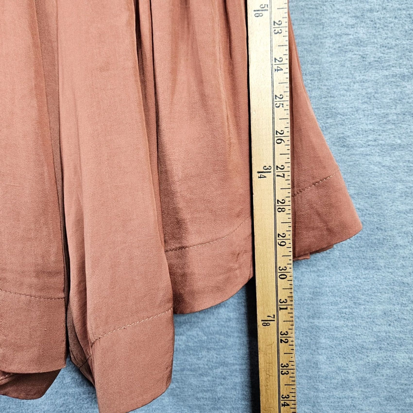 Free People Free People Bea Romper Jumpsuit Sleeveless Peach Bark S Pink Size 28" / US 6 / IT 42 - 7 Thumbnail