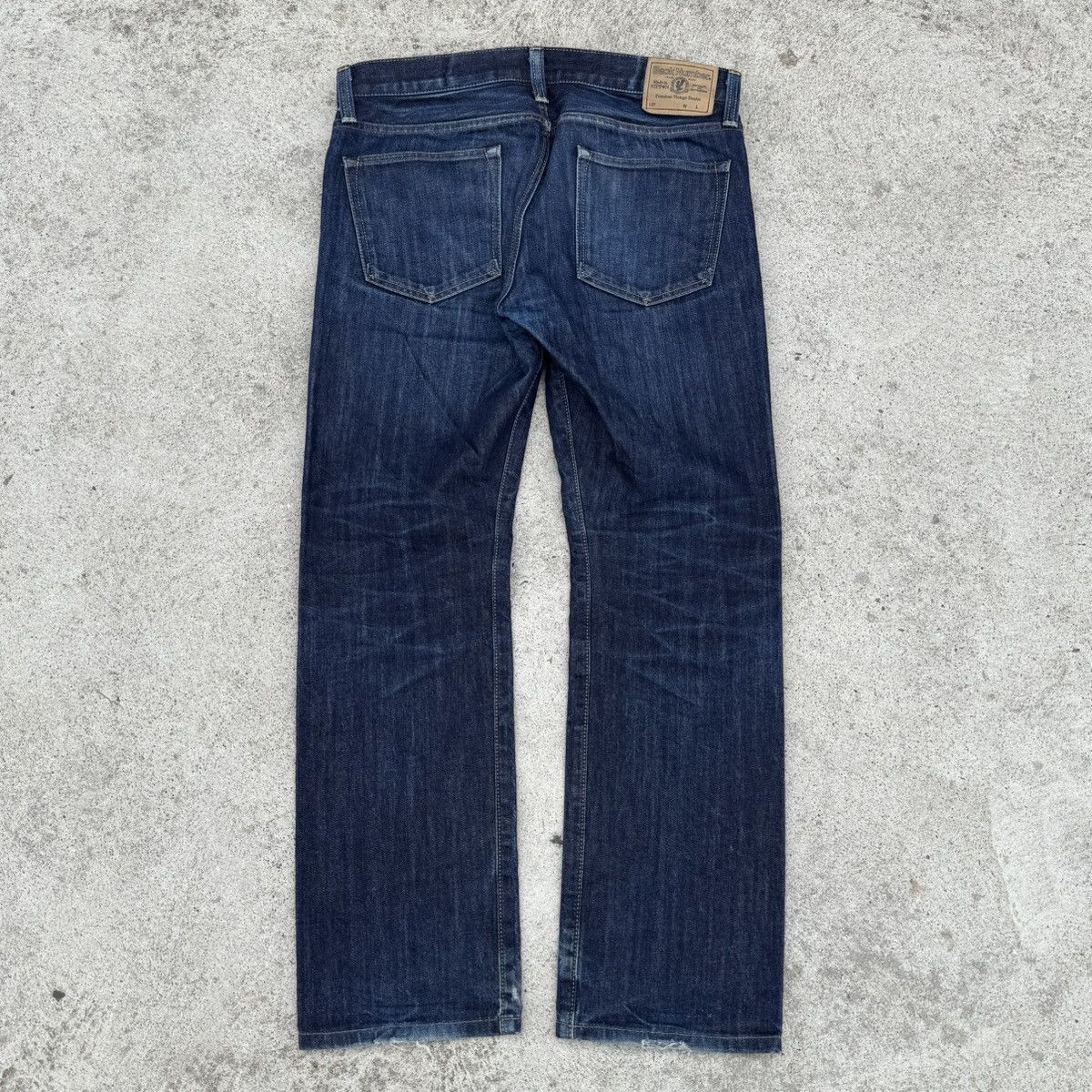 Japanese Brand Back Number Men’s Jeans Size 34 Made in Nippon 100% Cotton Size US 34 / EU 50 - 13 Thumbnail