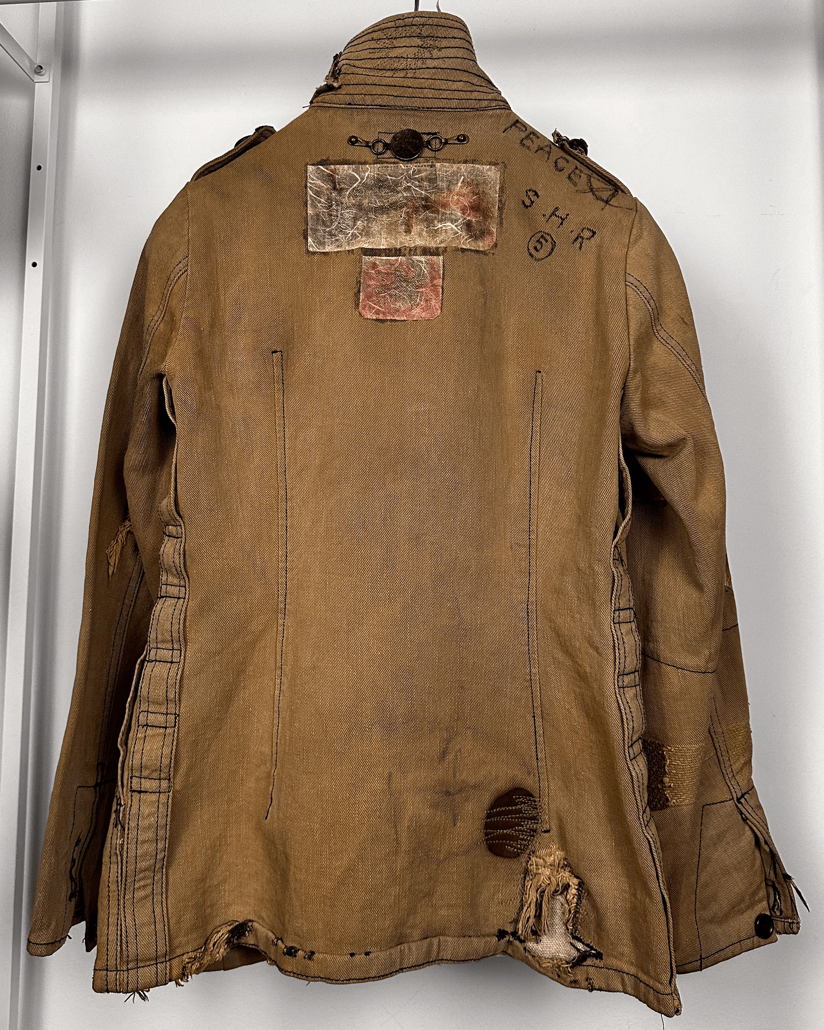 Share Spirit Homme Share Spirit Military Chainmail Distressed Field Jacket Size US M / EU 48-50 / 2 - 12 Thumbnail