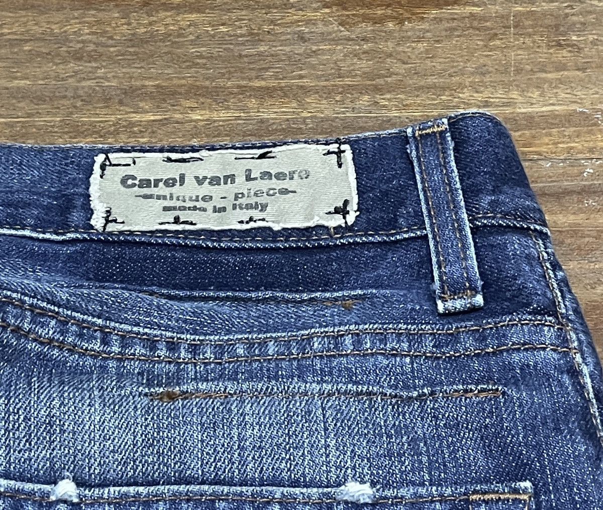 Vintage Rare Design Vintage Brand Carel Van Laere Jeans 2000s Size US 30 / EU 46 - 9 Thumbnail