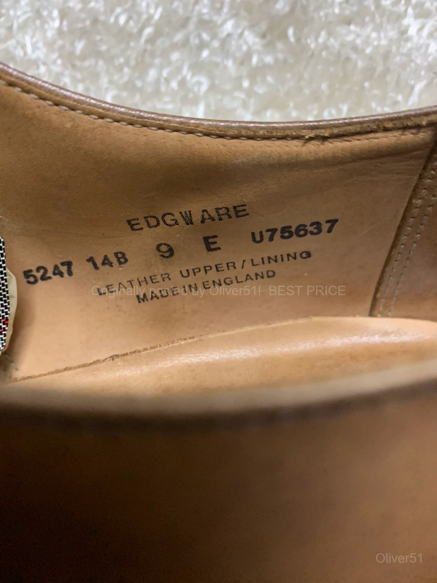 Crockett & Jones Brogue Shoes Xnnn23/2610 in Brown, Men's — image 3 of 6