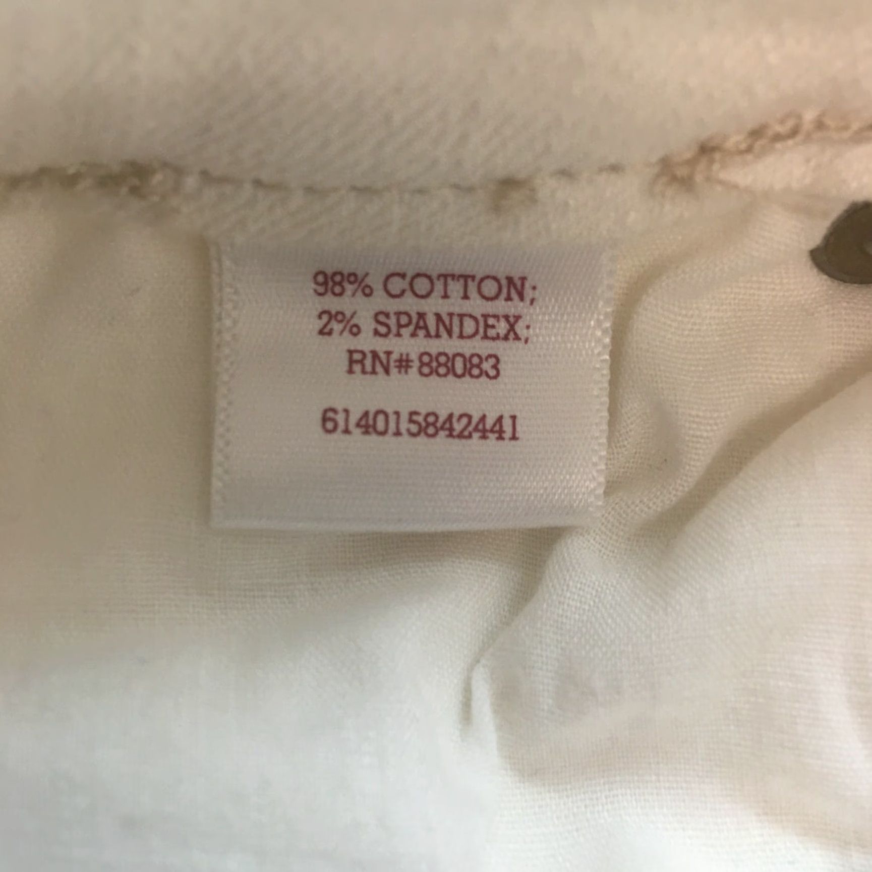 Vintage VINTAGE SO American Heritage Women Casual Distressed White Denim Jeans Size 13 Size 34" / US 12 / IT 48 - 7 Thumbnail