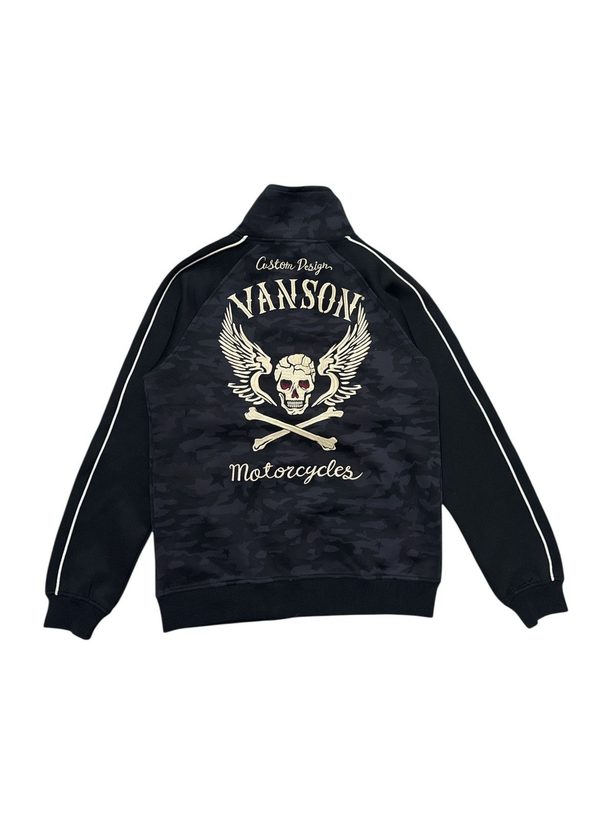 Vanson Leathers VANSON LEATHERS CAMO SKULLS ZIPPER JACKET Size US M / EU 48-50 / 2 - 2 Thumbnail