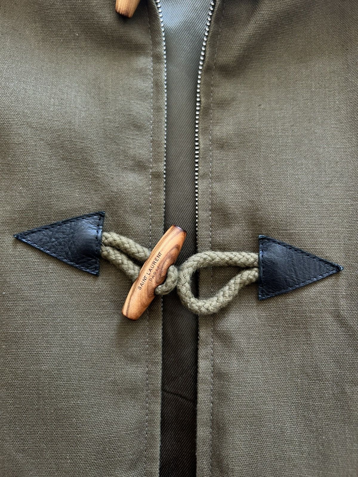 Saint Laurent Paris Saint Laurent Paris Light khaki jacket Size US L / EU 52-54 / 3 - 2 Thumbnail