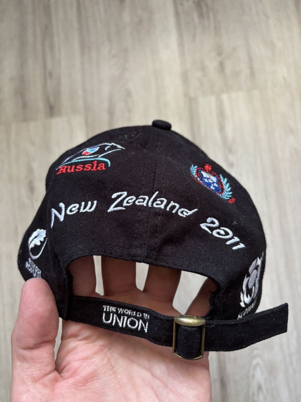 Other RUGBY WORLD CUP 2011 EMBROIDERY black CAP Size ONE SIZE - 8 Thumbnail
