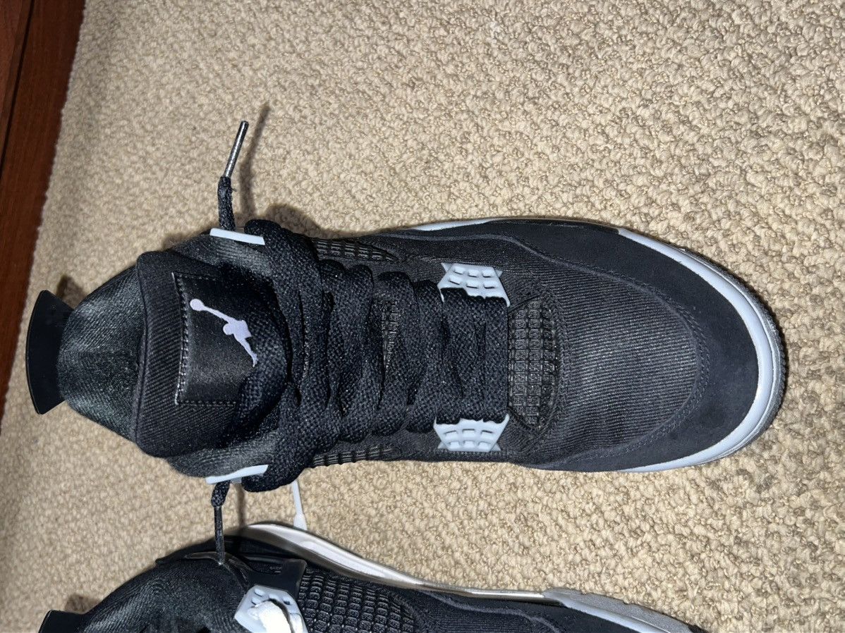 Jordan Brand Jordan 4 Black canvas Size US 9 / EU 42 - 4 Thumbnail