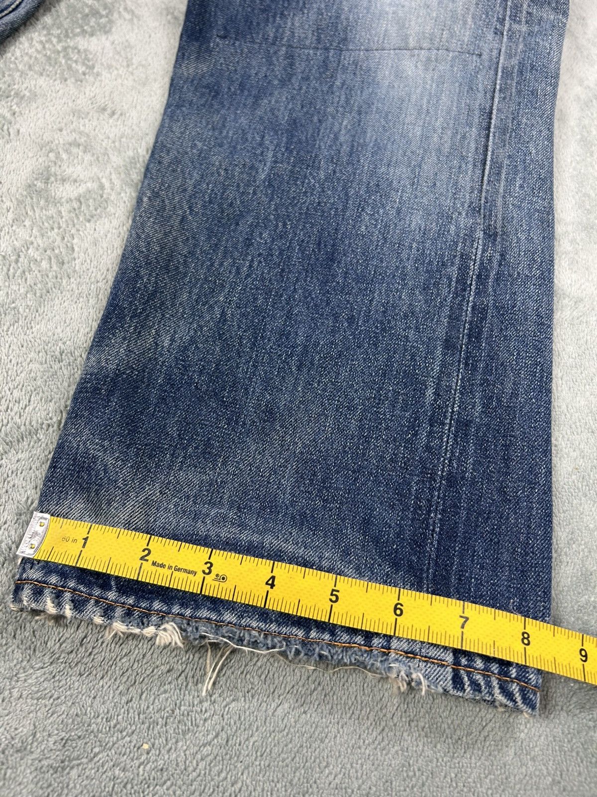 Levi's Vintage Clothing Vintage LVC Levi’s 551zxx Big E Distressed Denim Size US 33 - 19 Thumbnail
