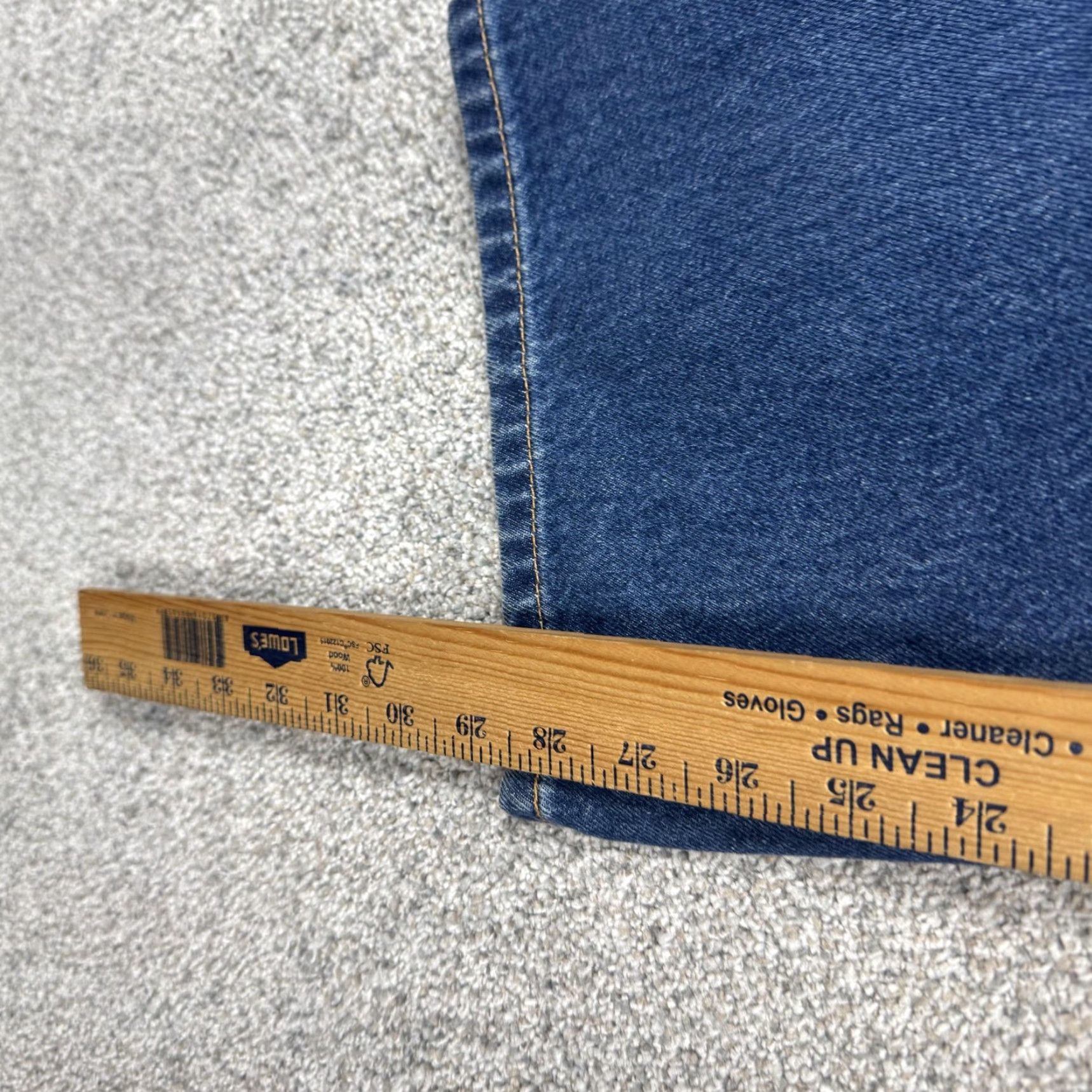 Eddie Bauer Eddie Bauer Jeans Mens 37x28.5 Relaxed Fit Straight Blue Denim Classic Casual Jeans Size US 36 / EU 52 - 5 Thumbnail