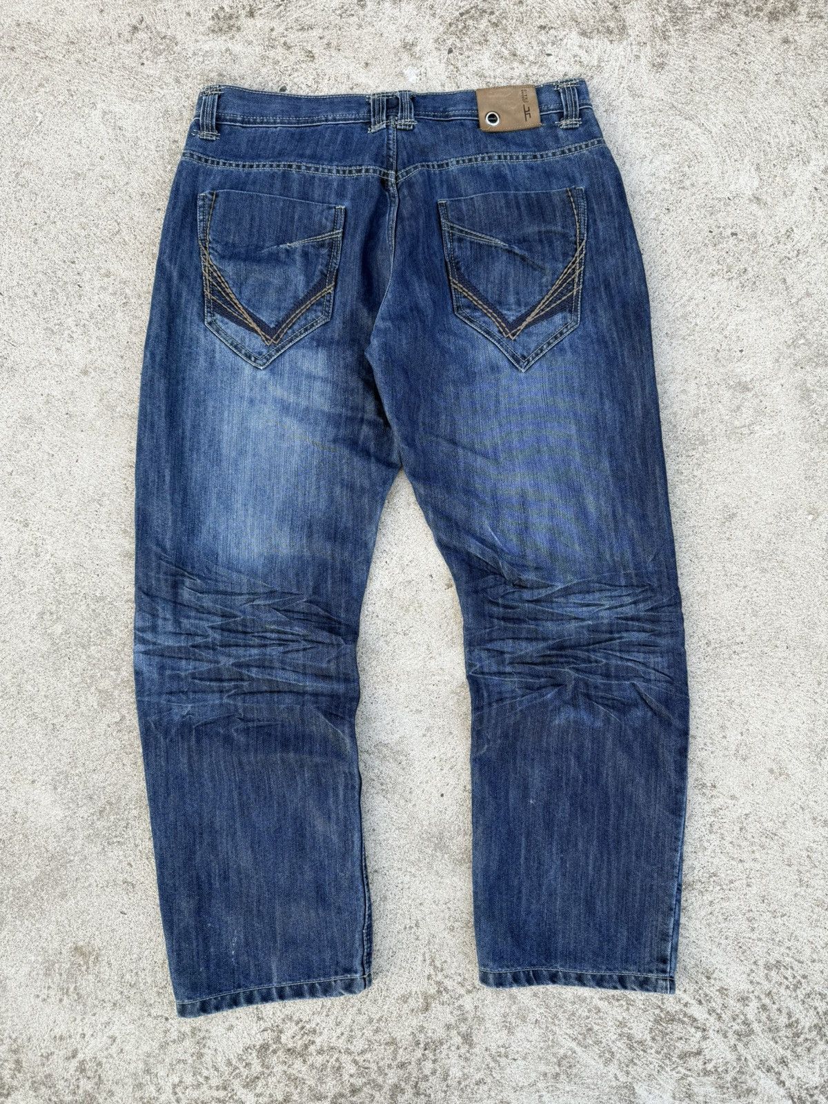 JNCO Vintage Y2K Jordan Craig Men’s Jeans Size 38x32 Classic Fit Size US 38 / EU 54 - 8 Thumbnail