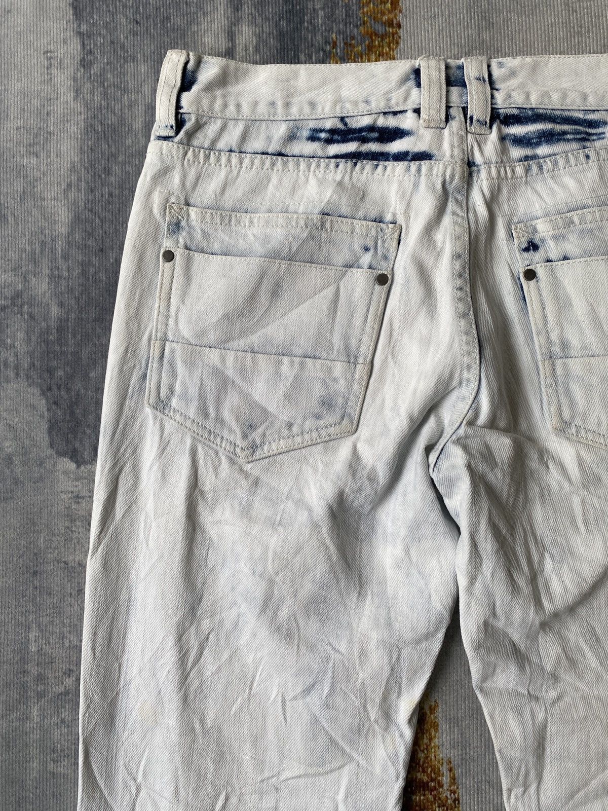 Japanese Brand × semanticdesign Semantics Design Bleach Denim Size US 30 / EU 46 - 14 Thumbnail