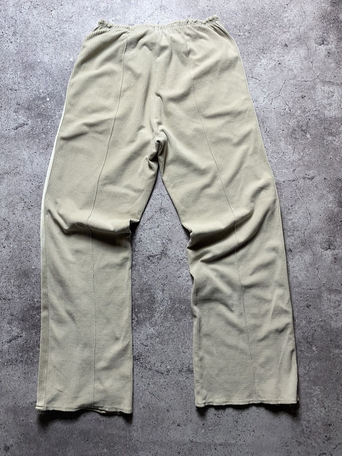 Palm Angels Palm Angels cream corduroy Track Pants Size 28" / US 6 / IT 42 - 3 Thumbnail