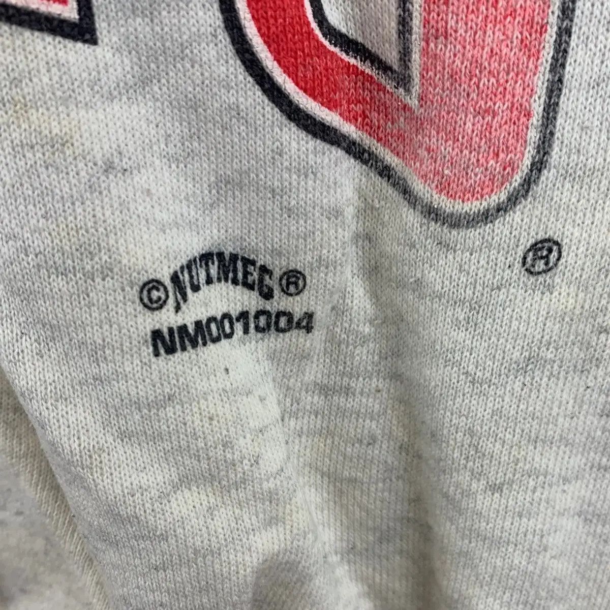 NBA × Nutmeg Vintage NBA CHICAGO BULLS NUTMEG Ringer Sweatshirt Sweater Size US L / EU 52-54 / 3 - 4 Thumbnail