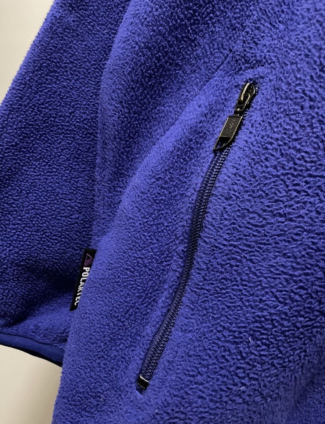 The North Face The North Face Vintage purple Fleece Jacket Size US XL / EU 56 / 4 - 3 Thumbnail