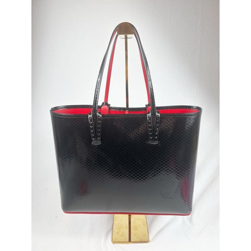 Christian Louboutin Christian Louboutin Cabata Birdy Patent Tote-Rare & Stunning Size ONE SIZE - 4 Thumbnail