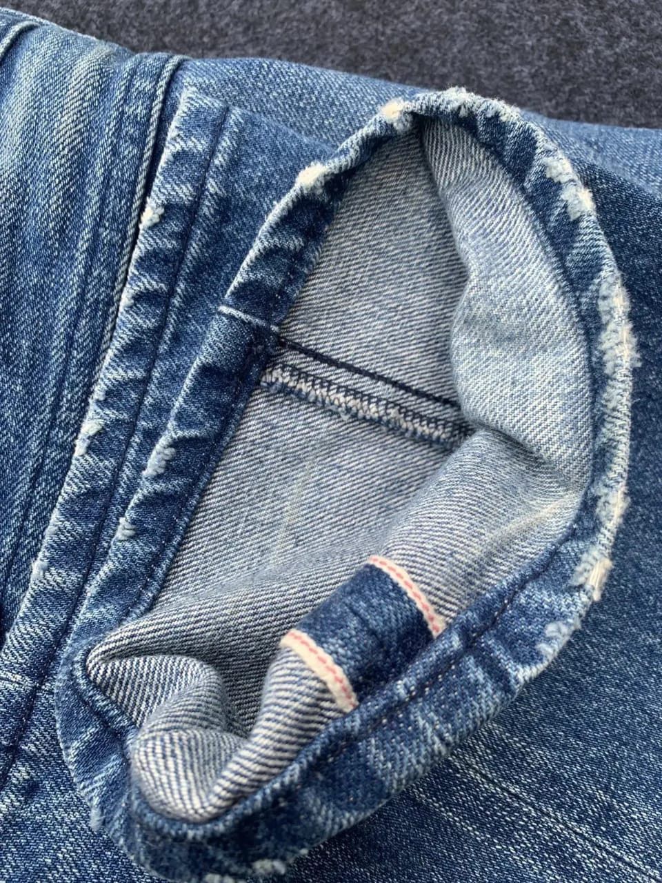 Le Grande Bleu (L.G.B.) FLARE SATISFACTION SELVEDGE LIKE PUNK STYLE. Size US 32 / EU 48 - 8 Thumbnail
