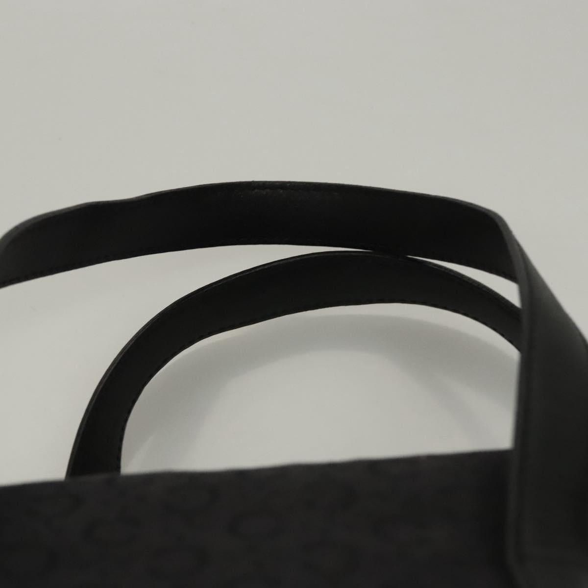 Celine CELINE C Macadam Canvas Hand Bag Black Size ONE SIZE - 8 Thumbnail
