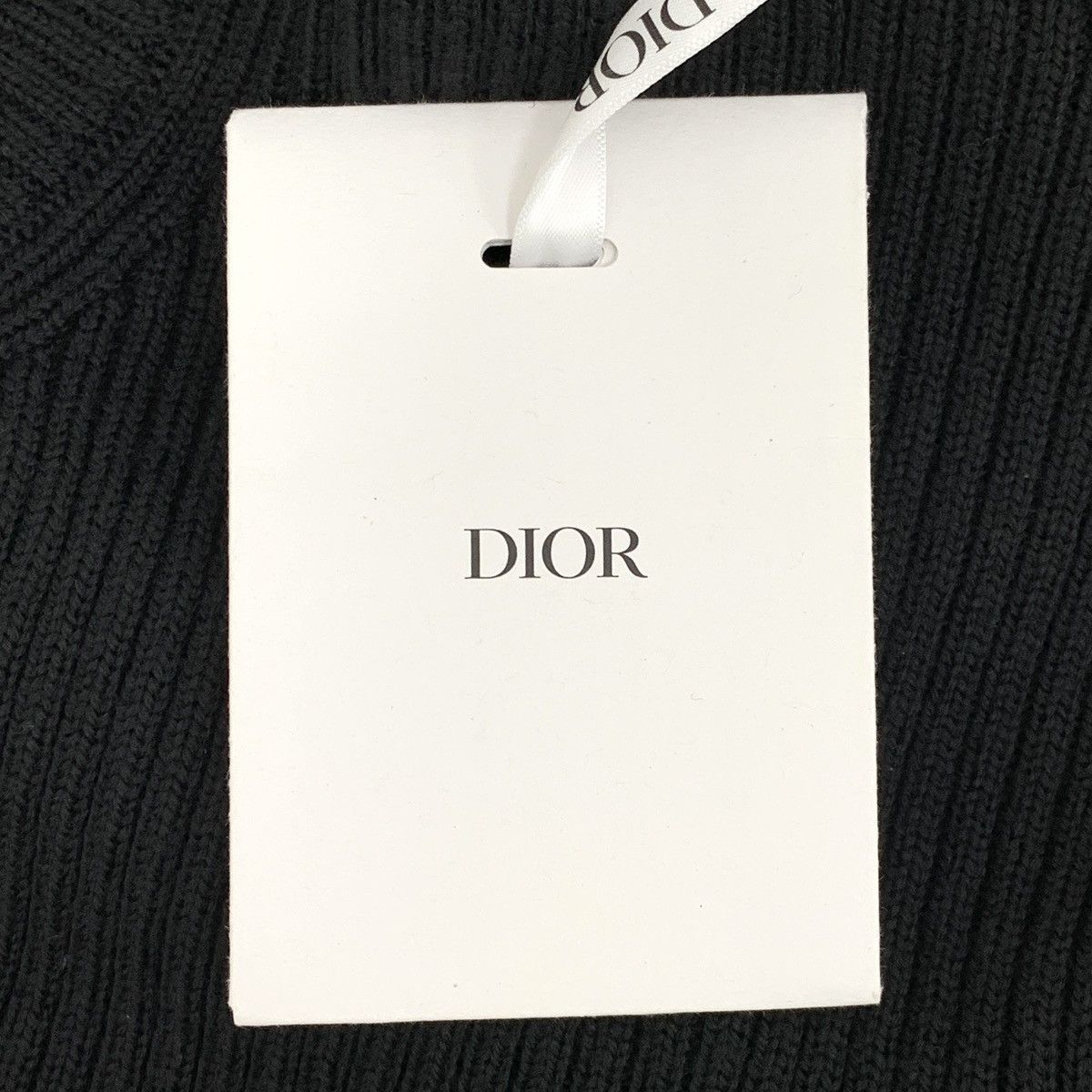 Dior Dior 23 Style Black Wool Sleeveless Knit Vest K26WX Size S / US 4 / IT 40 - 7 Thumbnail