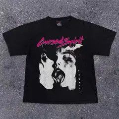 Other Street Hip Hop Fingers Vintage Short Sleeve Tee Black Size US M / EU 48-50 / 2 - 5 Thumbnail