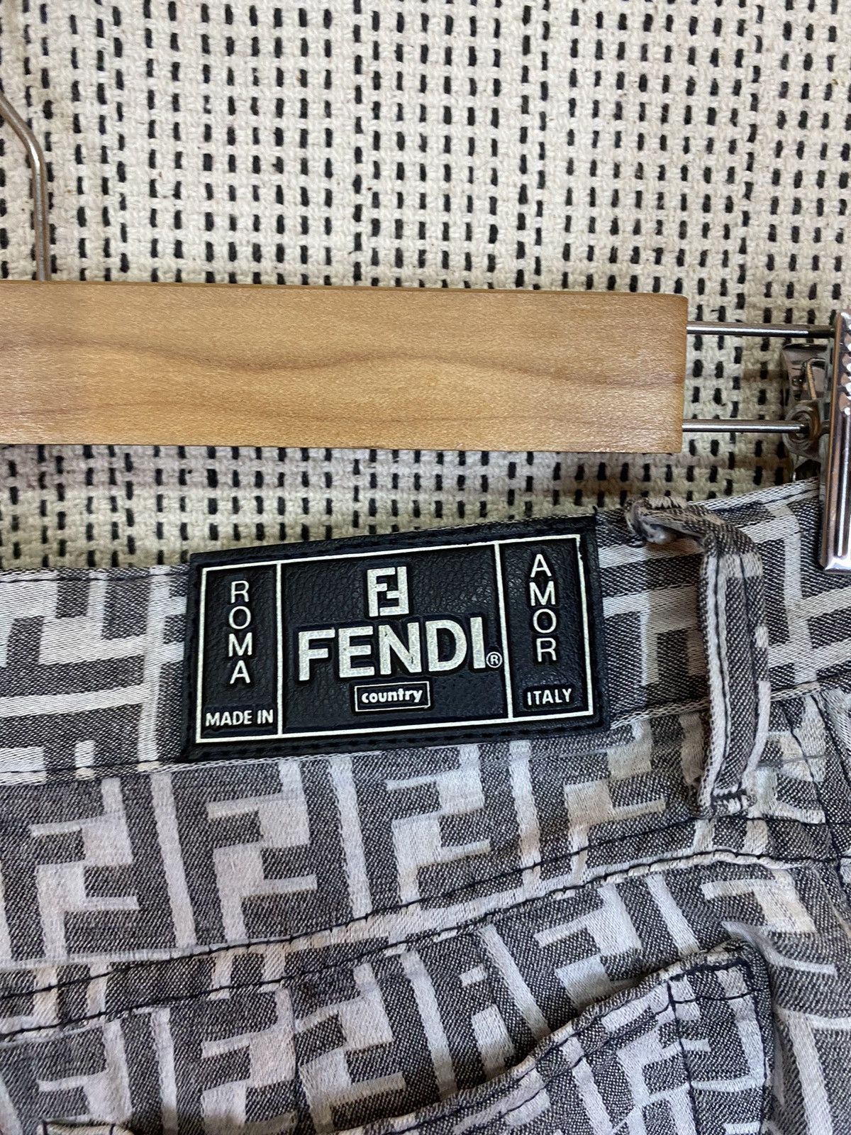 Fendi Vintage fendi pant zucca monogram Size US 28 / EU 44 - 9 Thumbnail