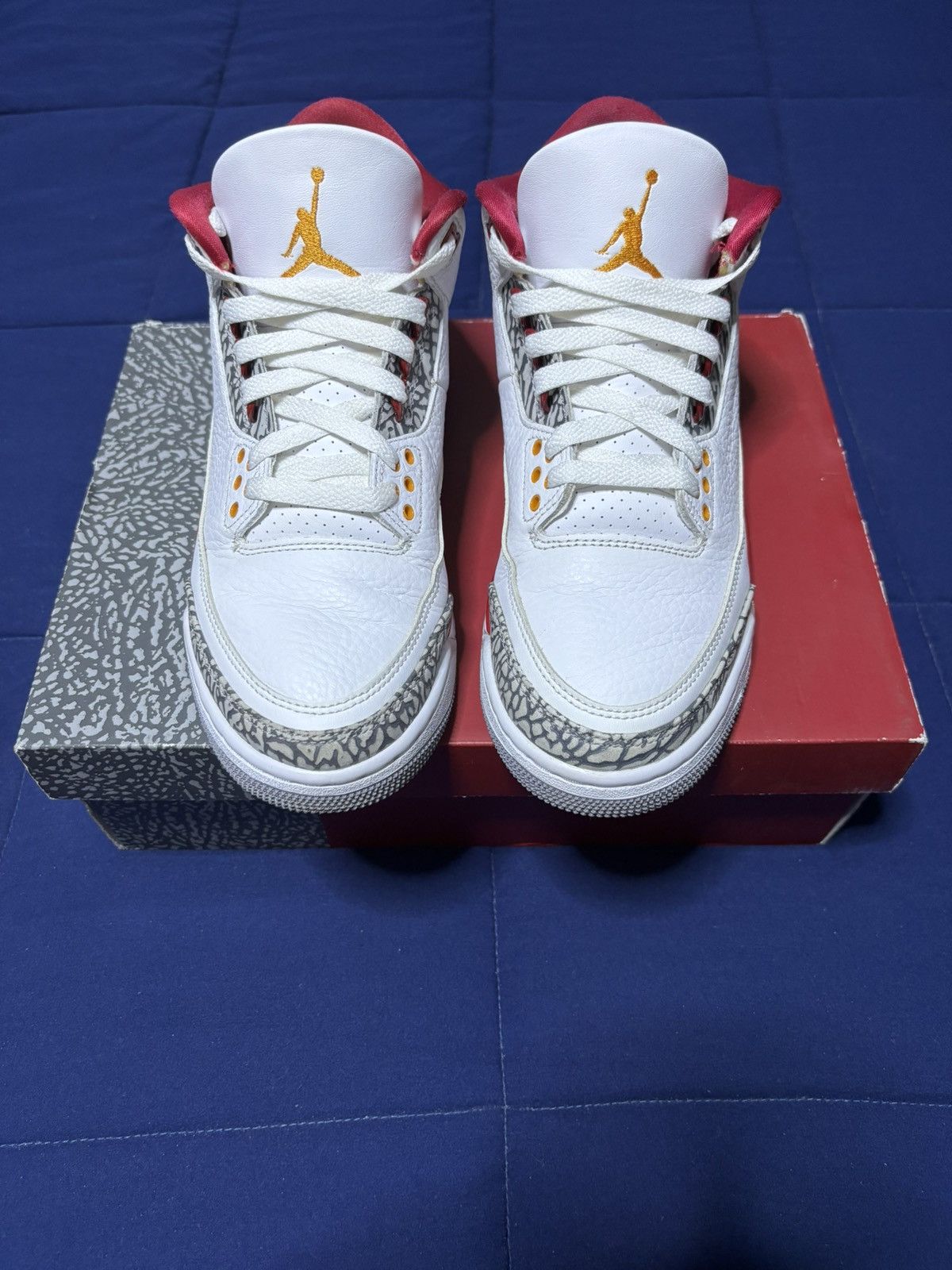Jordan Brand Jordan 3 Retro Cardinal Red 2022 Size 8 Size US 8 / EU 41 - 2 Thumbnail