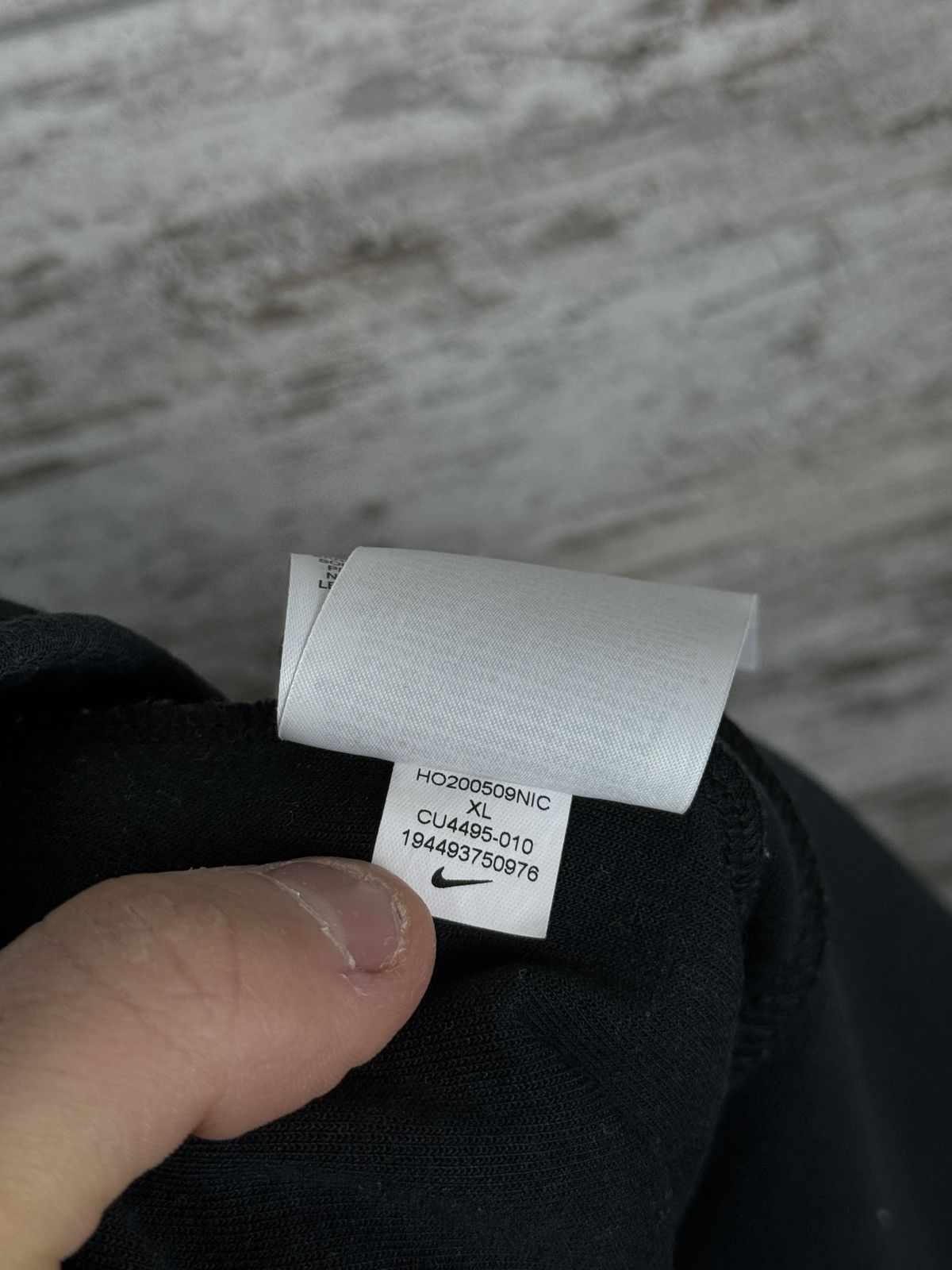 Nike Mens Nike tech fleece sweatpants black swoosh pants drill OG Size US 36 / EU 52 - 9 Thumbnail