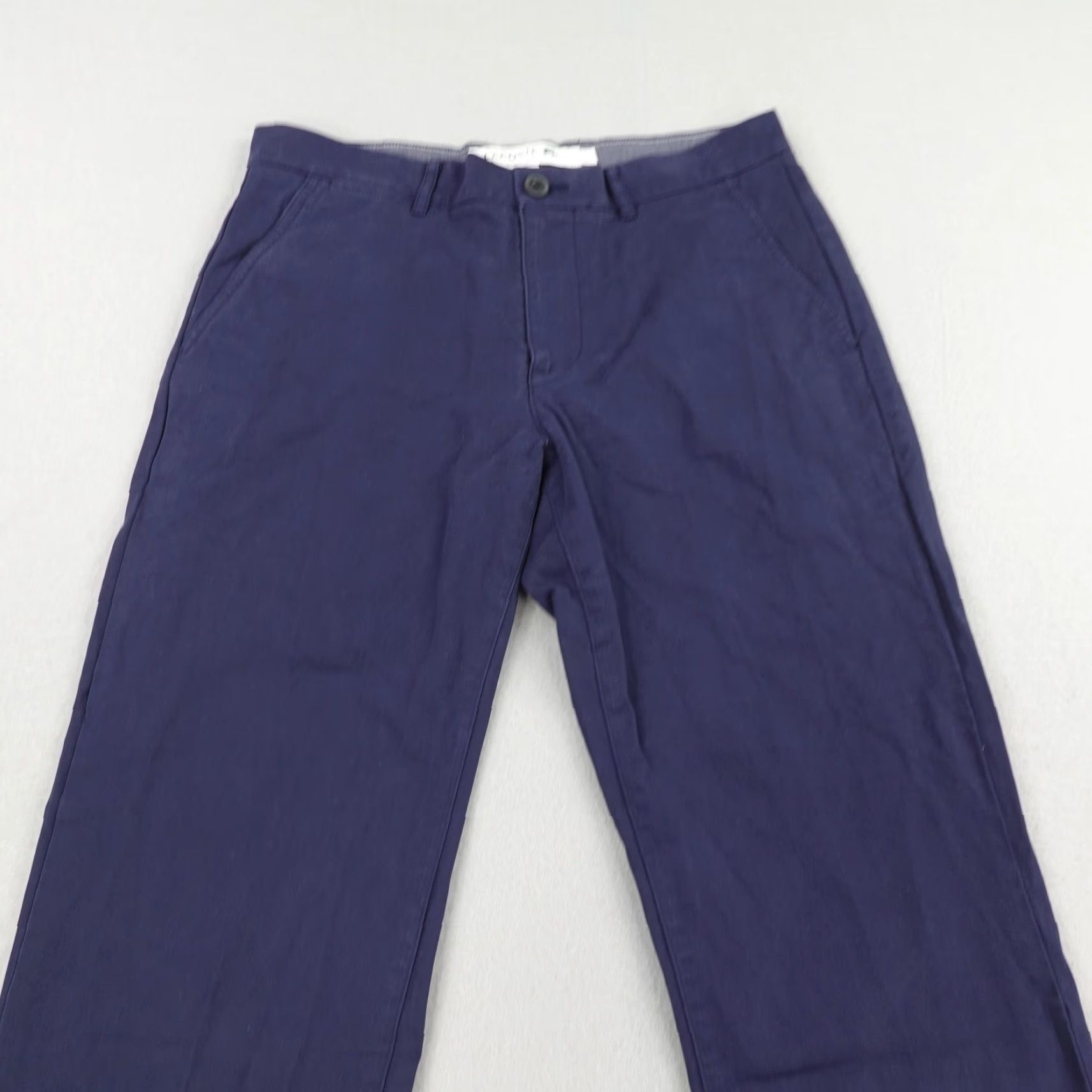 Lacoste Lacoste Pants Mens 30x34 Chino Regular Straight Croc Logo Navy Blue 30 Inseam Pockets Stretch Casual Formal Mens Size US 30 / EU 46 - 2 Thumbnail
