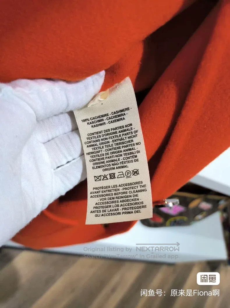 Hermes Hermes Orange coat Size XS / US 0-2 / IT 36-38 - 4 Thumbnail