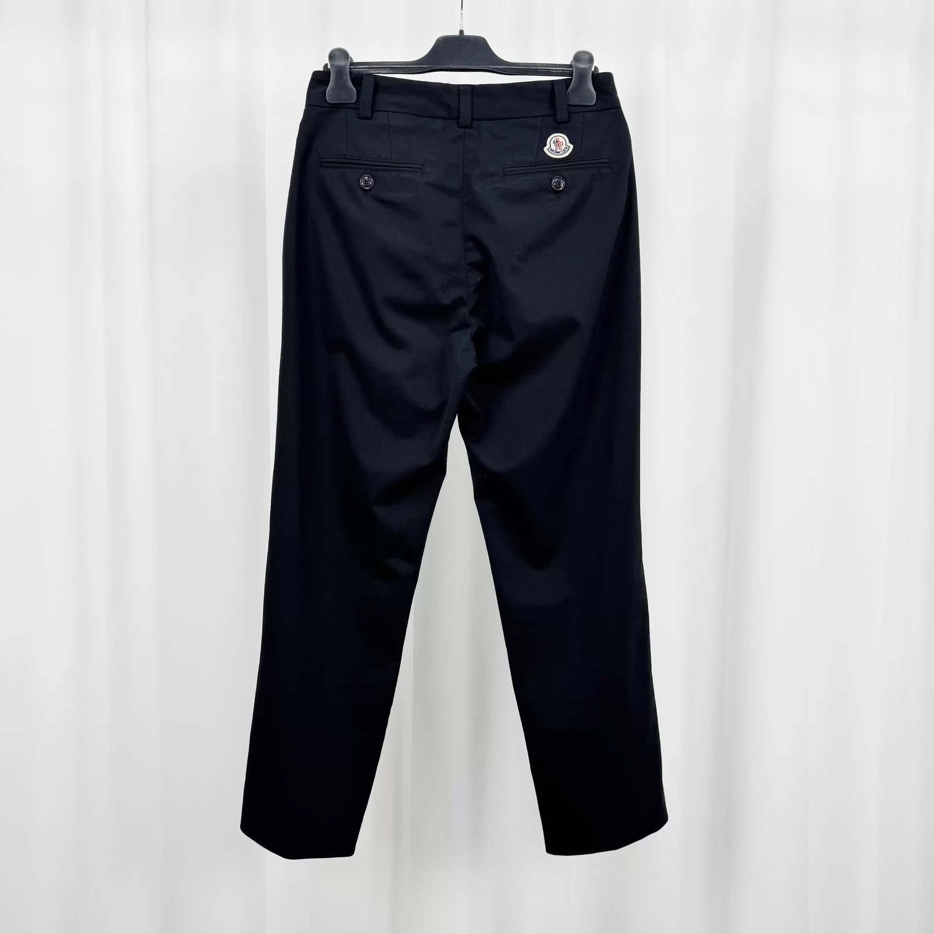 Moncler Black Casual Pants Size 34 Size US 34 / EU 50 - 1 Thumbnail