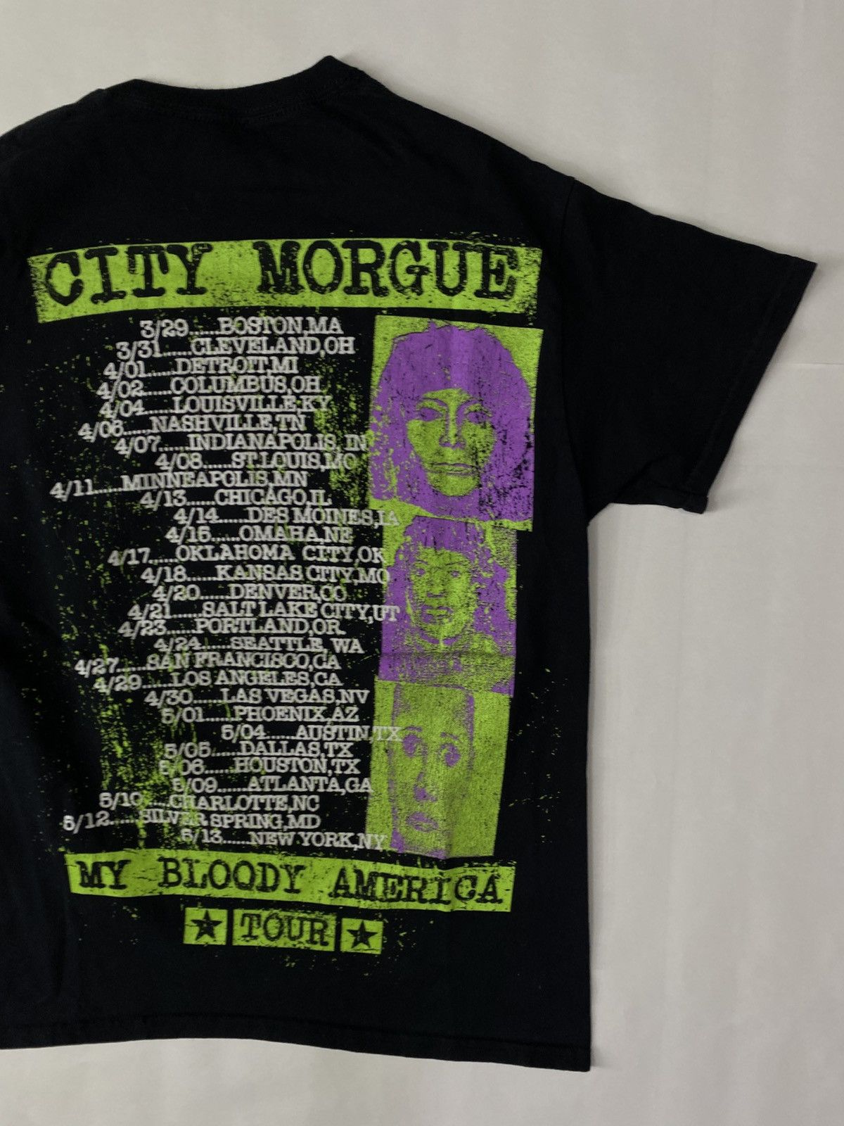 Band Tees CITY MORGUE TEE. Size US M / EU 48-50 / 2 - 3 Thumbnail