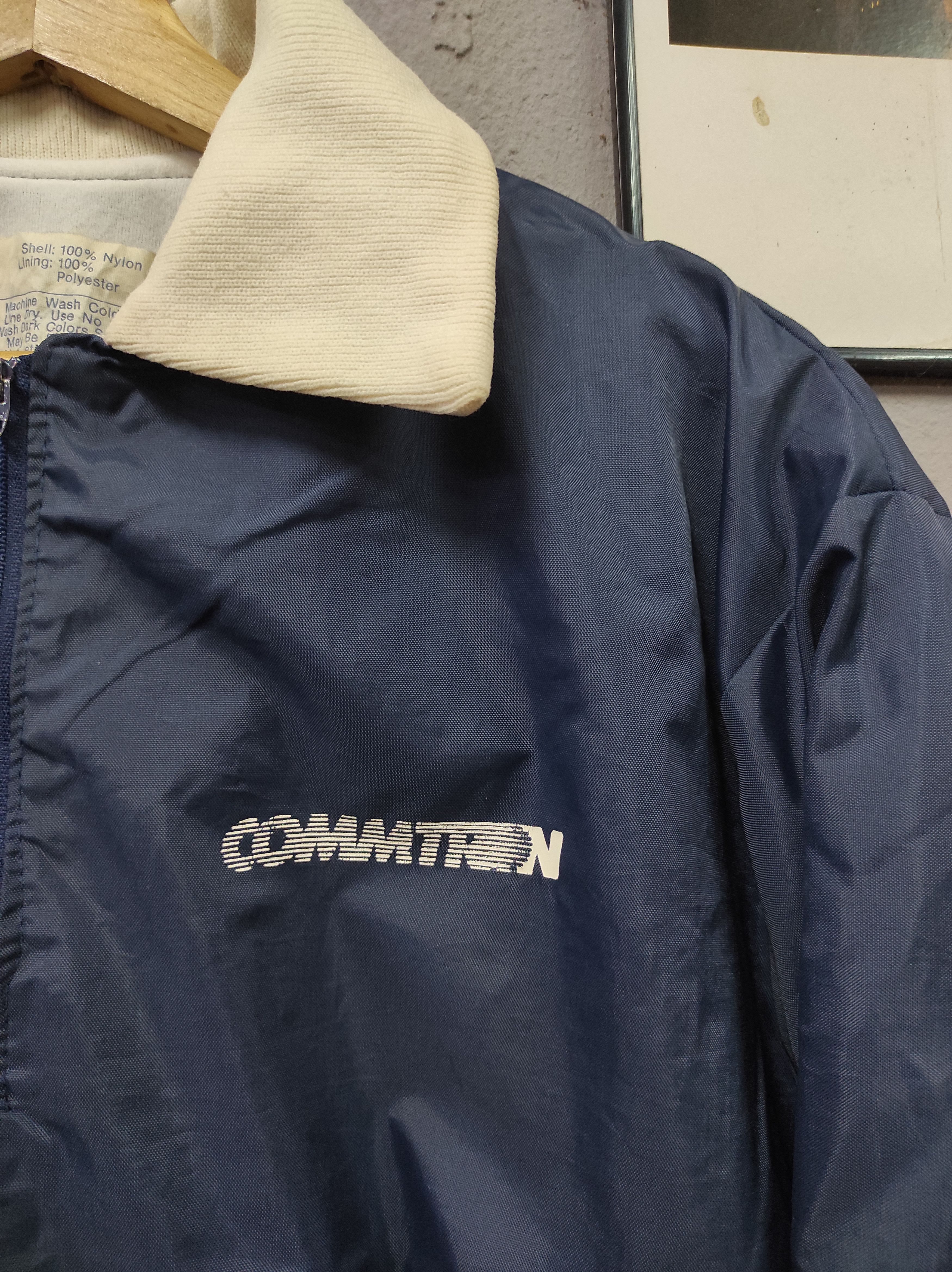 Delong × Vintage DELONG SPORTWEAR VTG 90'S ANORAK HALF ZIPPER BOMBER JACKET Size US L / EU 52-54 / 3 - 3 Thumbnail