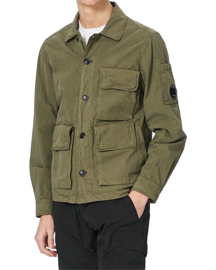 C.P. Company o1y1224 Logo Jacket in Military Green Size US S / EU 44-46 / 1 - 3 Thumbnail