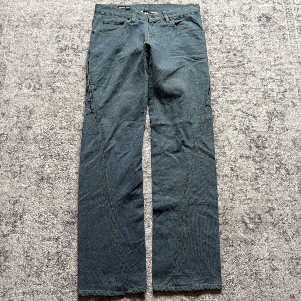 Final Home Final Home Torpedo Spiral Stitched Button-Detachable Jeans Size US 31 - 1 Thumbnail