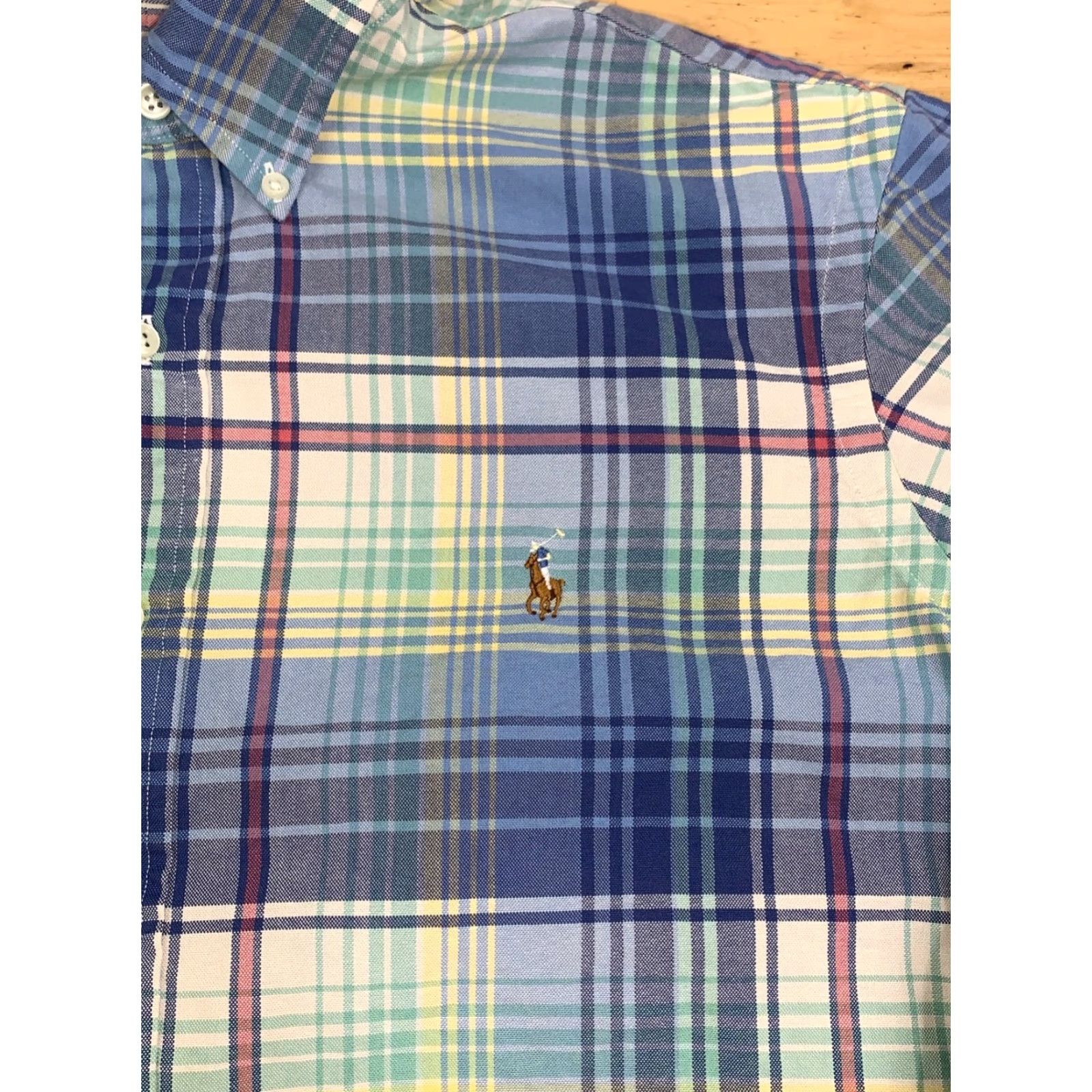 Polo Ralph Lauren Polo Ralph Lauren Button-Up Shirt Men L Long Sleeve Plaid Multicolor Cotton Classic Size US L / EU 52-54 / 3 - 3 Thumbnail