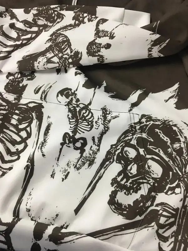 VIBE Designer Streetwear Skeleton Graphic Hoodie Punk Gothic Size US L / EU 52-54 / 3 - 5 Thumbnail