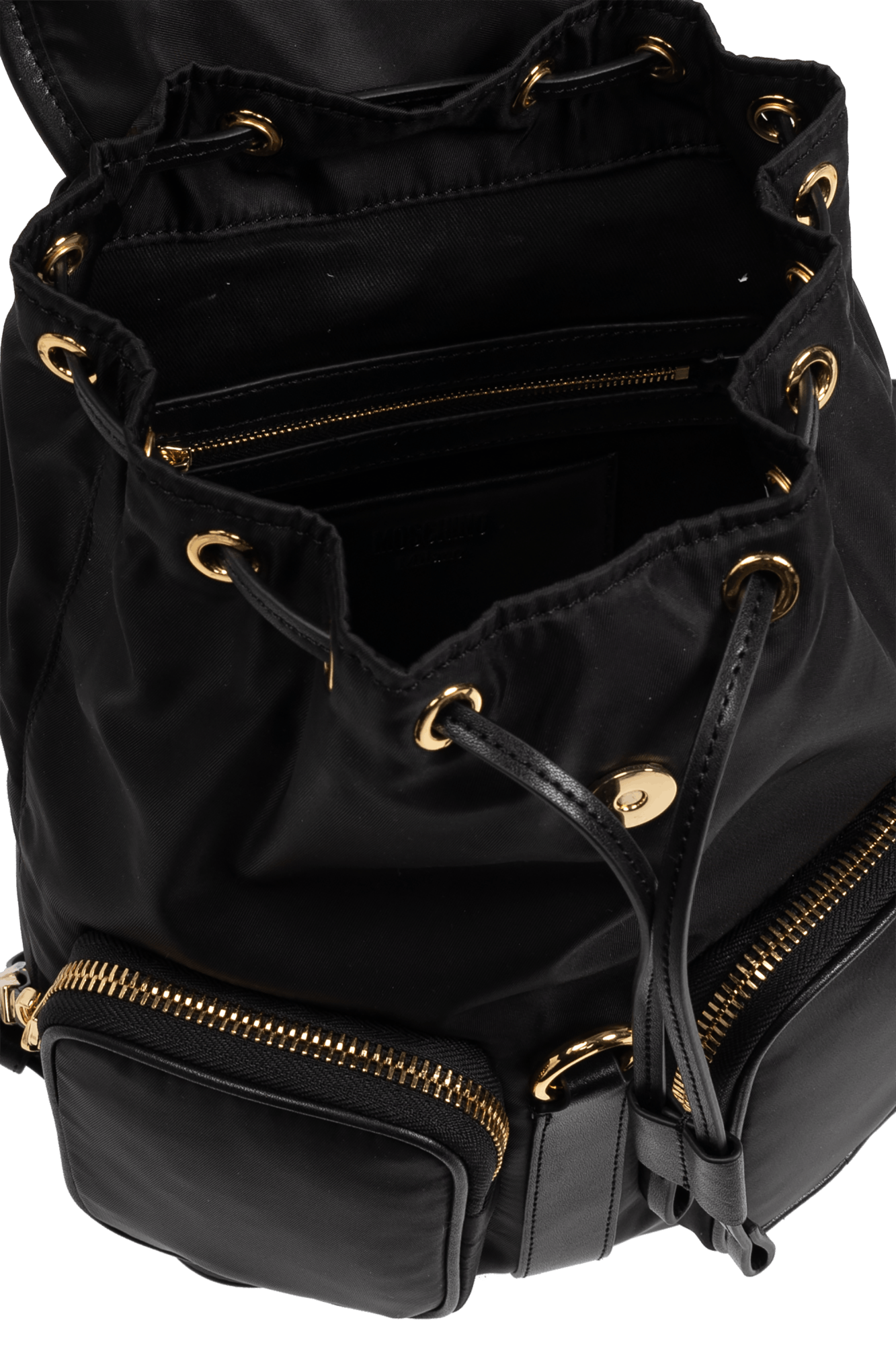 Moschino o1s22i1n0824 Size: OS / Backpack Bag in Black Size ONE SIZE - 5 Thumbnail