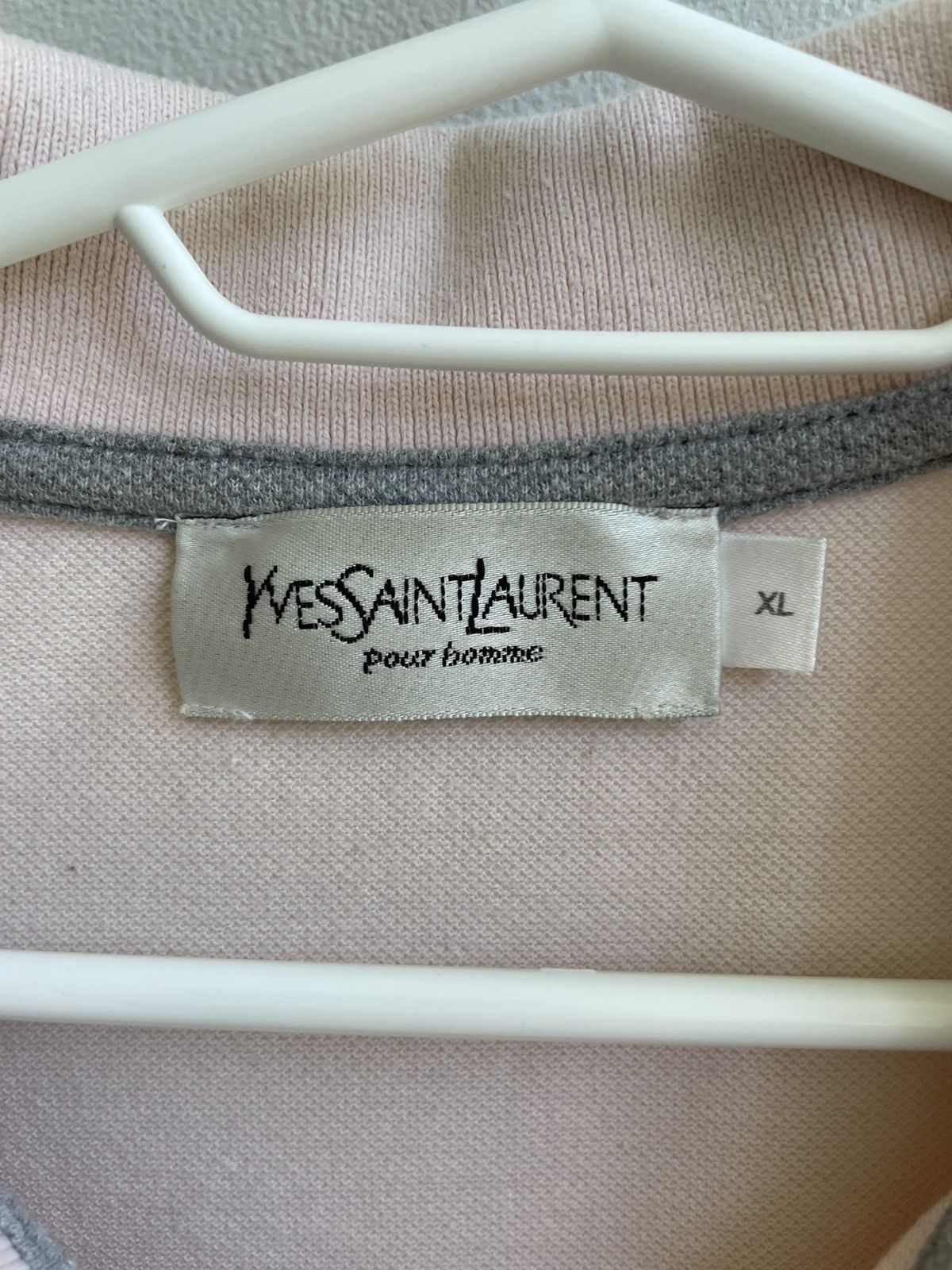 Yves Saint Laurent Yves Saint Laurent YSL Polo Shirt T Shirt Tee Vintage Luxury Size US XL / EU 56 / 4 - 8 Thumbnail