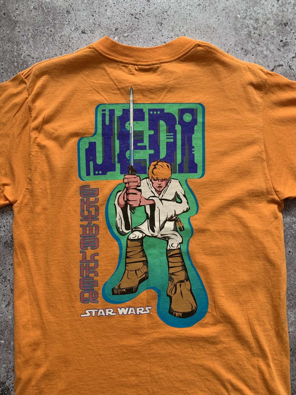 Vintage 🔥Vintage 1997 Star Wars JEDI Luke Skywalker T-Shirt Size US M / EU 48-50 / 2 - 4 Thumbnail