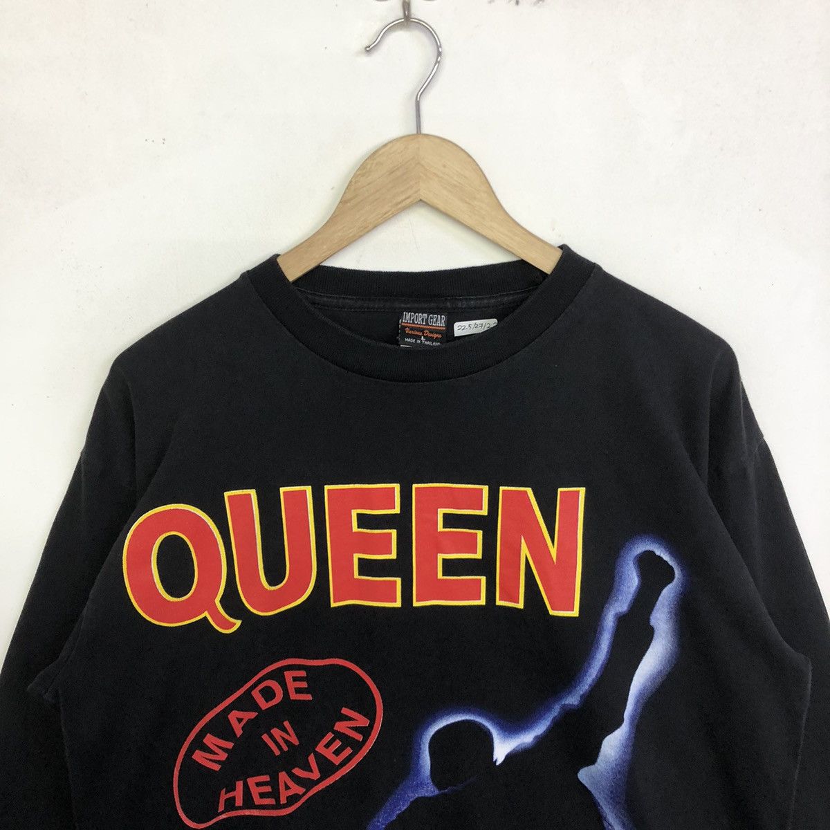Vintage Queen Rock Band Made In Heaven Long Sleeve Tshirt