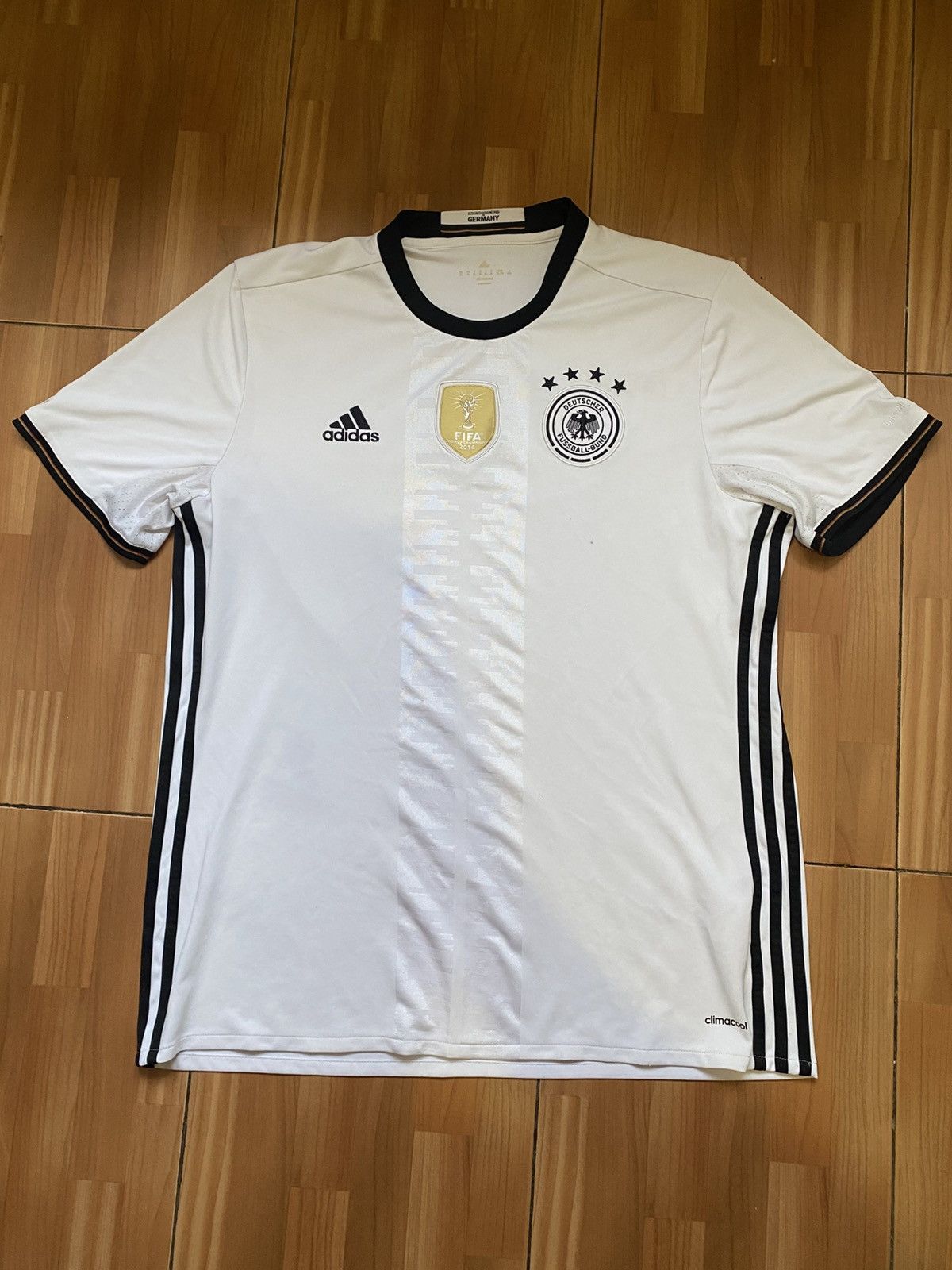 Adidas × Vintage Adidas Germany 2016 Home Size US XL / EU 56 / 4 - 1 Thumbnail