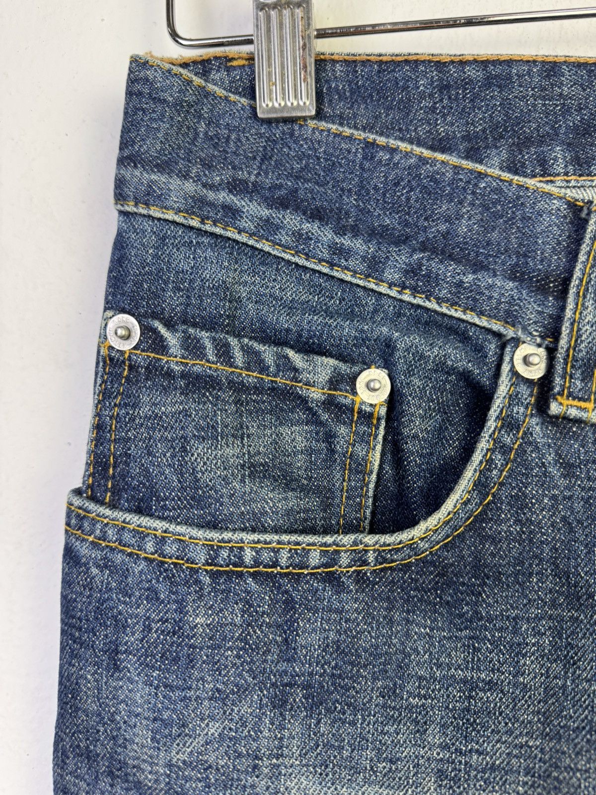 Helmut Lang Vintage Helmut Lang Classic Pocket Denim Pants Size US 30 / EU 46 - 6 Thumbnail