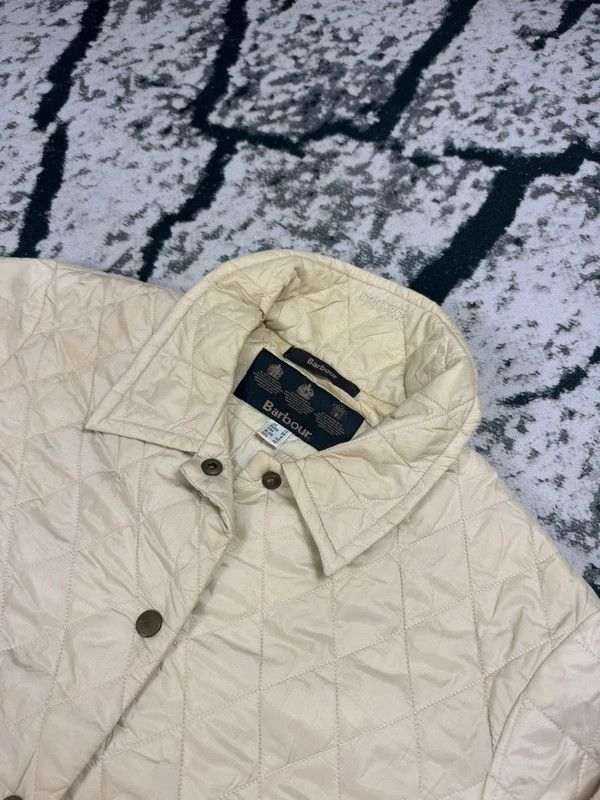 Barbour Barbour quilted jacket cream vintage 40 Size S / US 4 / IT 40 - 3 Thumbnail